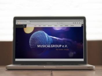 Werbung auf der Website